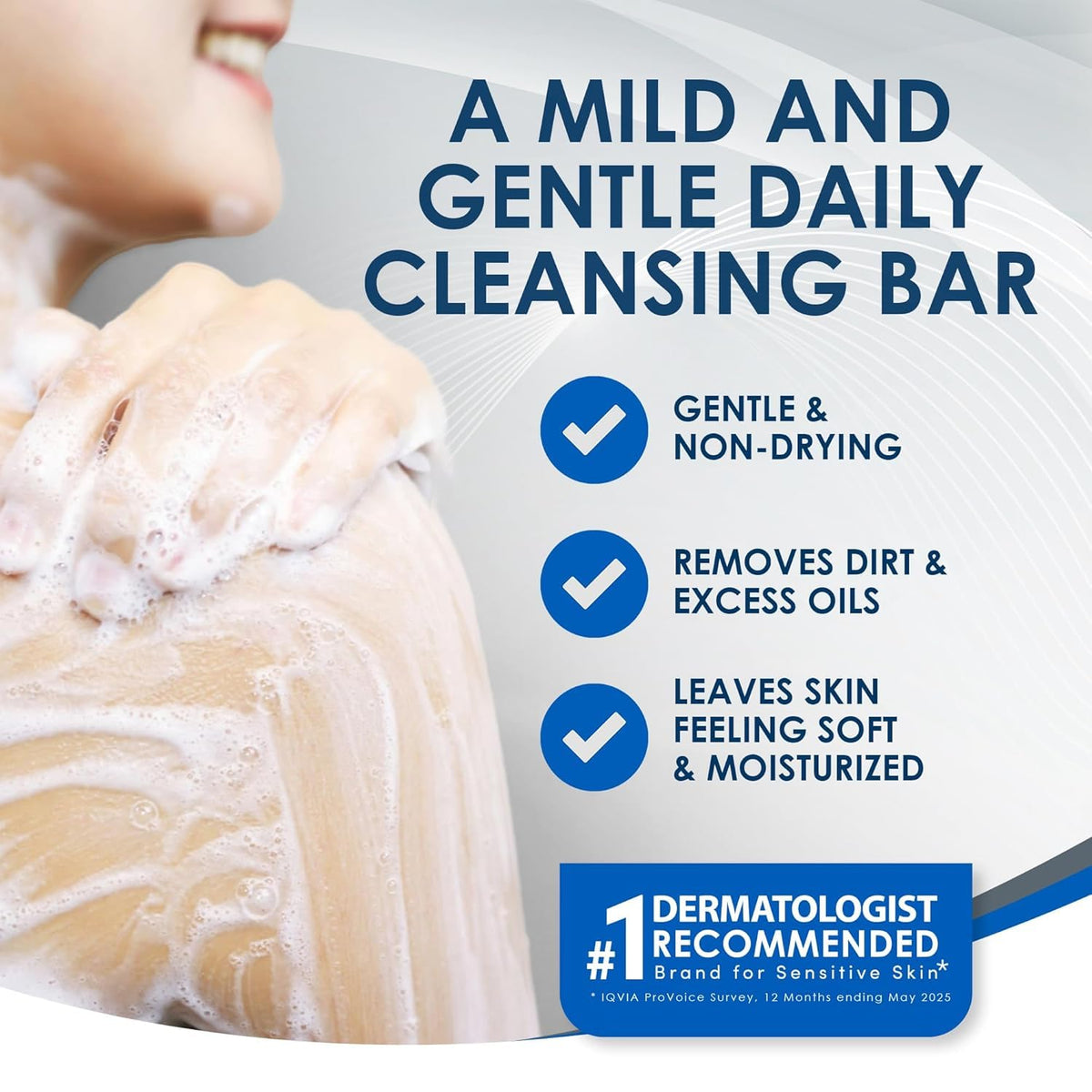 Vanicream Cleansing Bar Unscented packaging