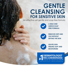 Vanicream Gentle Body Wash 12 Fl Oz back view