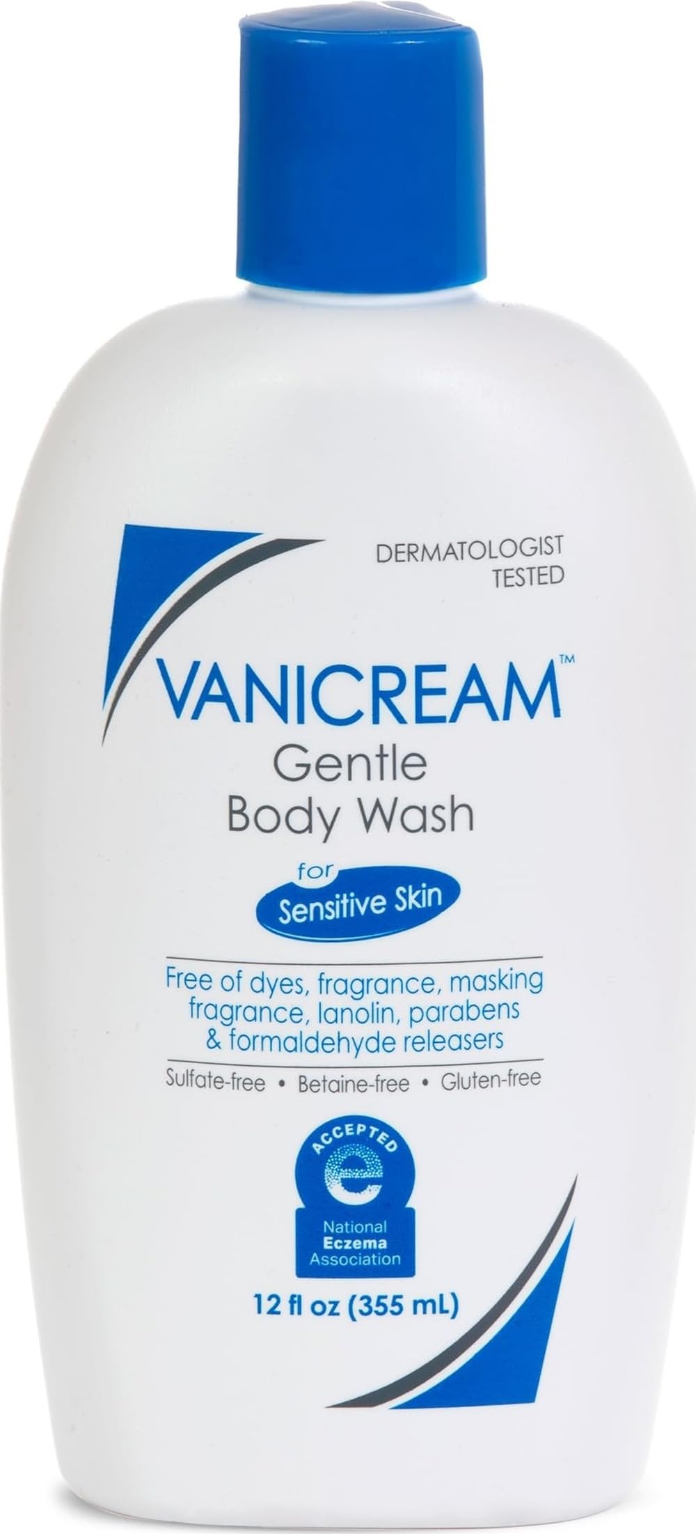 Vanicream Gentle Body Wash 12 Fl Oz front view