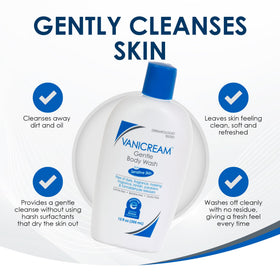Vanicream Gentle Body Wash texture close-up