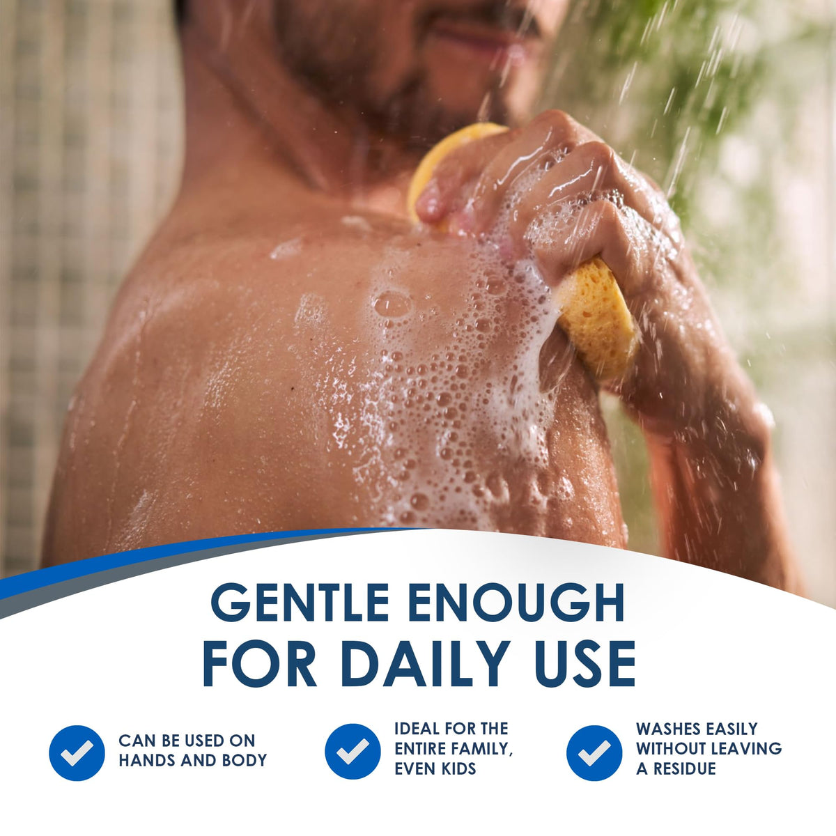 Vanicream Gentle Body Wash with washcloth