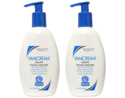 Vanicream Gentle Facial Cleanser 8 fl oz front view