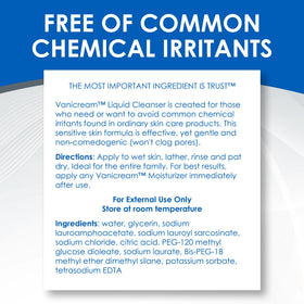 Vanicream Liquid Cleanser Refill 32 Fl Oz product details