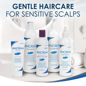Vanicream Shampoo displayed with Vanicream Conditioner