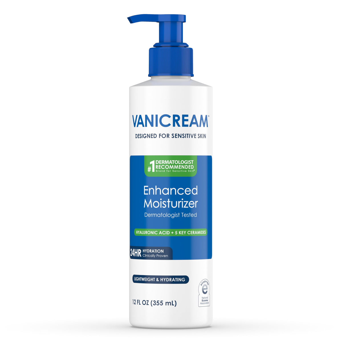 Vanicream support Moisturizer 12 Fl Oz front view