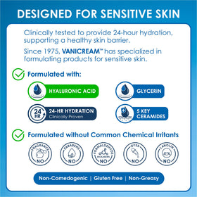 Vanicream support Moisturizer lifestyle scene