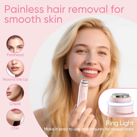 vankoo glow facial hair remover with LED light