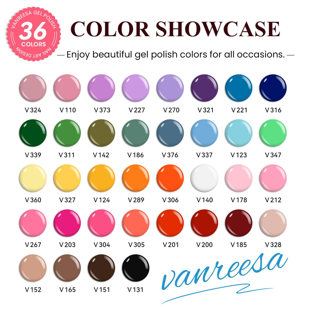 VANREESA 48W UV nail lamp with timer settings