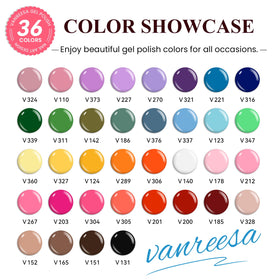 VANREESA 48W UV nail lamp with timer settings
