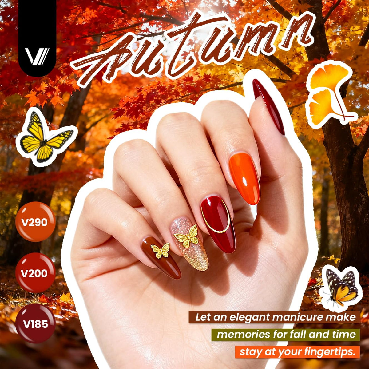 VANREESA gel nail polish application process