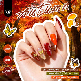 VANREESA gel nail polish application process