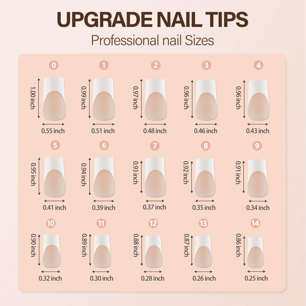 Vansiho French Gel Fake Nails showing easy application process