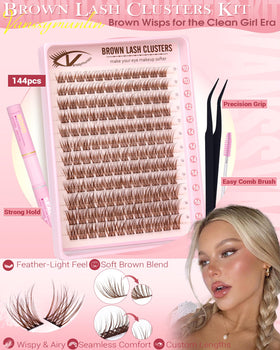 Vanssymunlin lash brush included in the kit