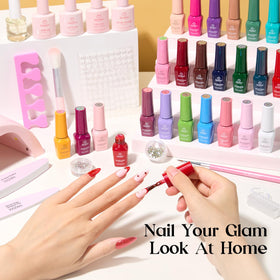 variety of beetles gel nail polish colours