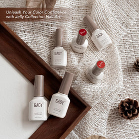 Variety of finished nails using GAOY gel polish