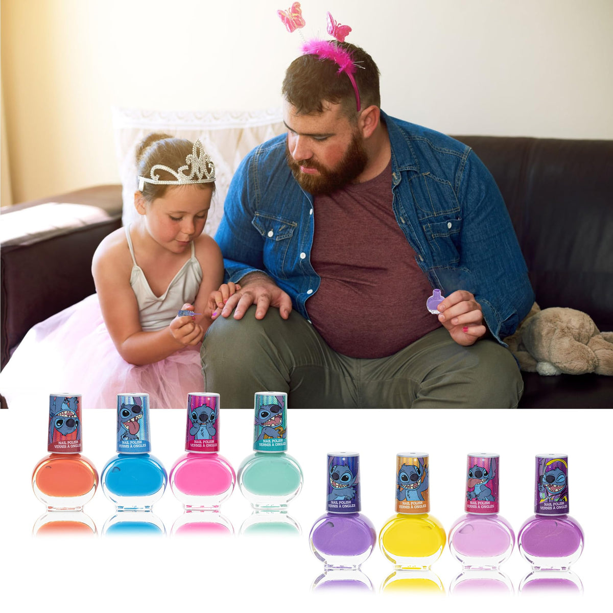 Variety of nail polish colours included in Townley Girl set