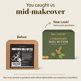 Various beauty recipes using organic shea butter