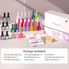 Various CANNI gel nail polish colours for creative manicures