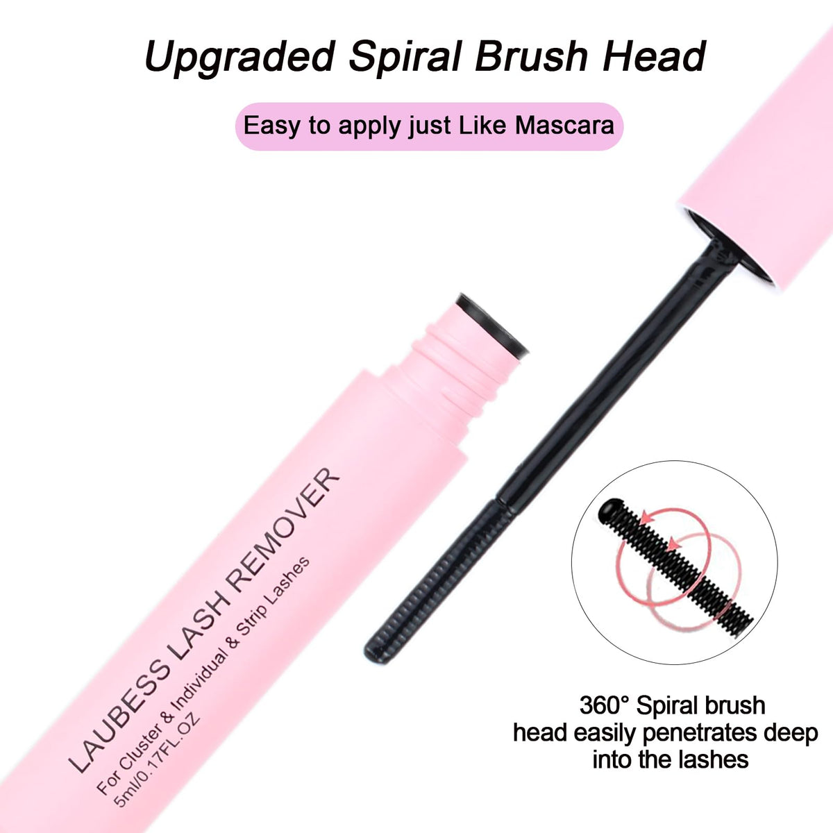 Various lash clusters from LAUBESS LASH kit