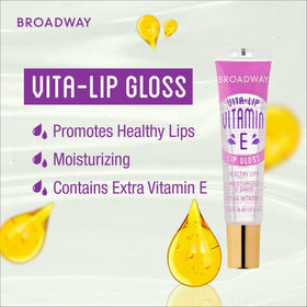 Various shades of Ruby Kisses Vita-Lip Gloss displayed together