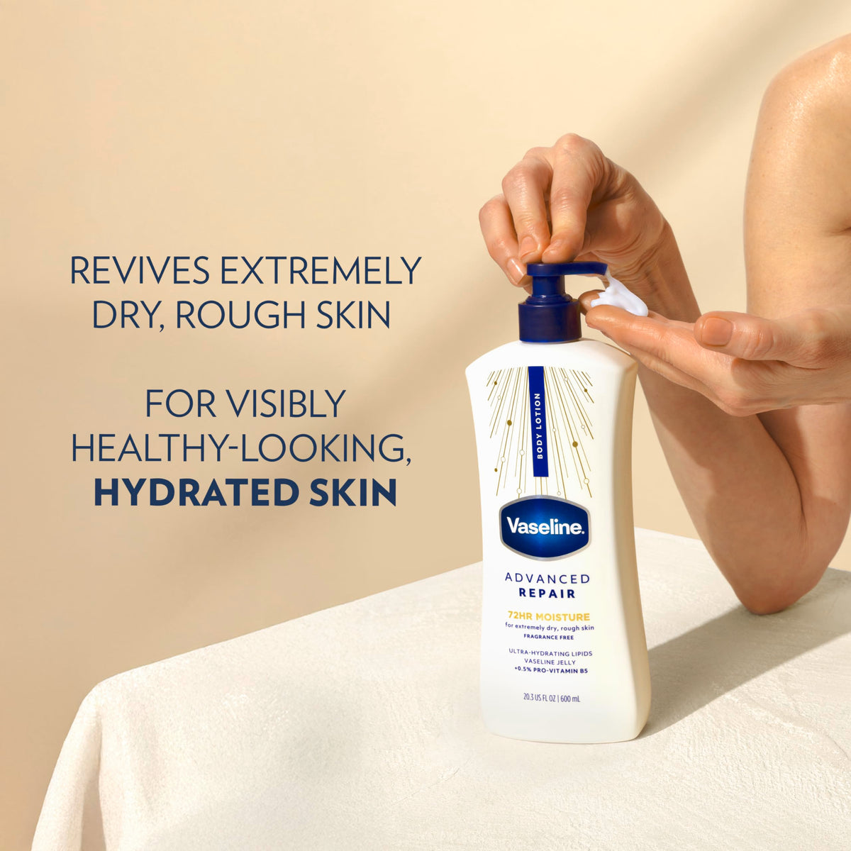 Vaseline Advanced Repair Body Lotion 20.3oz group of three
