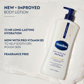 Vaseline Advanced Repair Body Lotion 20.3oz pump detail