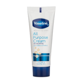 Vaseline All Purpose Cream tube close-up showing texture
