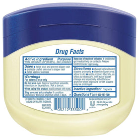 Vaseline Baby Petroleum Jelly being used during diaper change