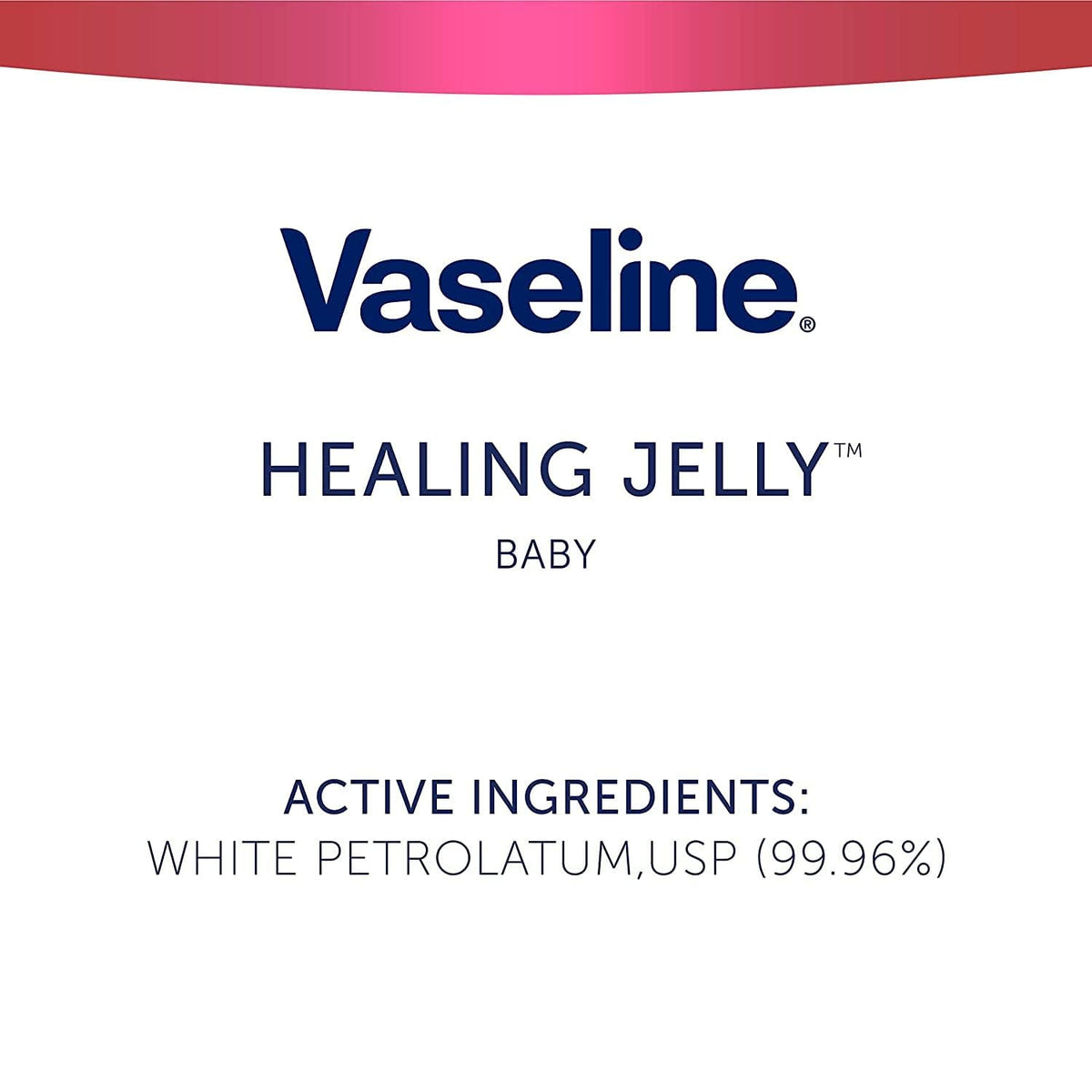 Vaseline Baby Petroleum Jelly on a changing table setup