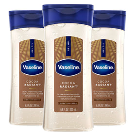 Vaseline Cocoa Radiant Body Gel Oil 6.8oz front view