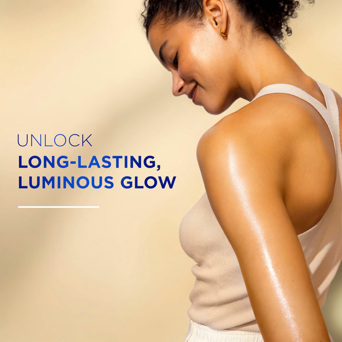 Vaseline Cocoa Radiant Body Gel Oil close-up of texture