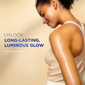 Vaseline Cocoa Radiant Body Gel Oil close-up of texture