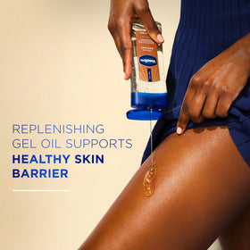 Vaseline Cocoa Radiant Body Gel Oil with ingredients list