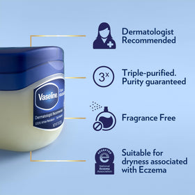 Vaseline Healing Jelly Original jar side view