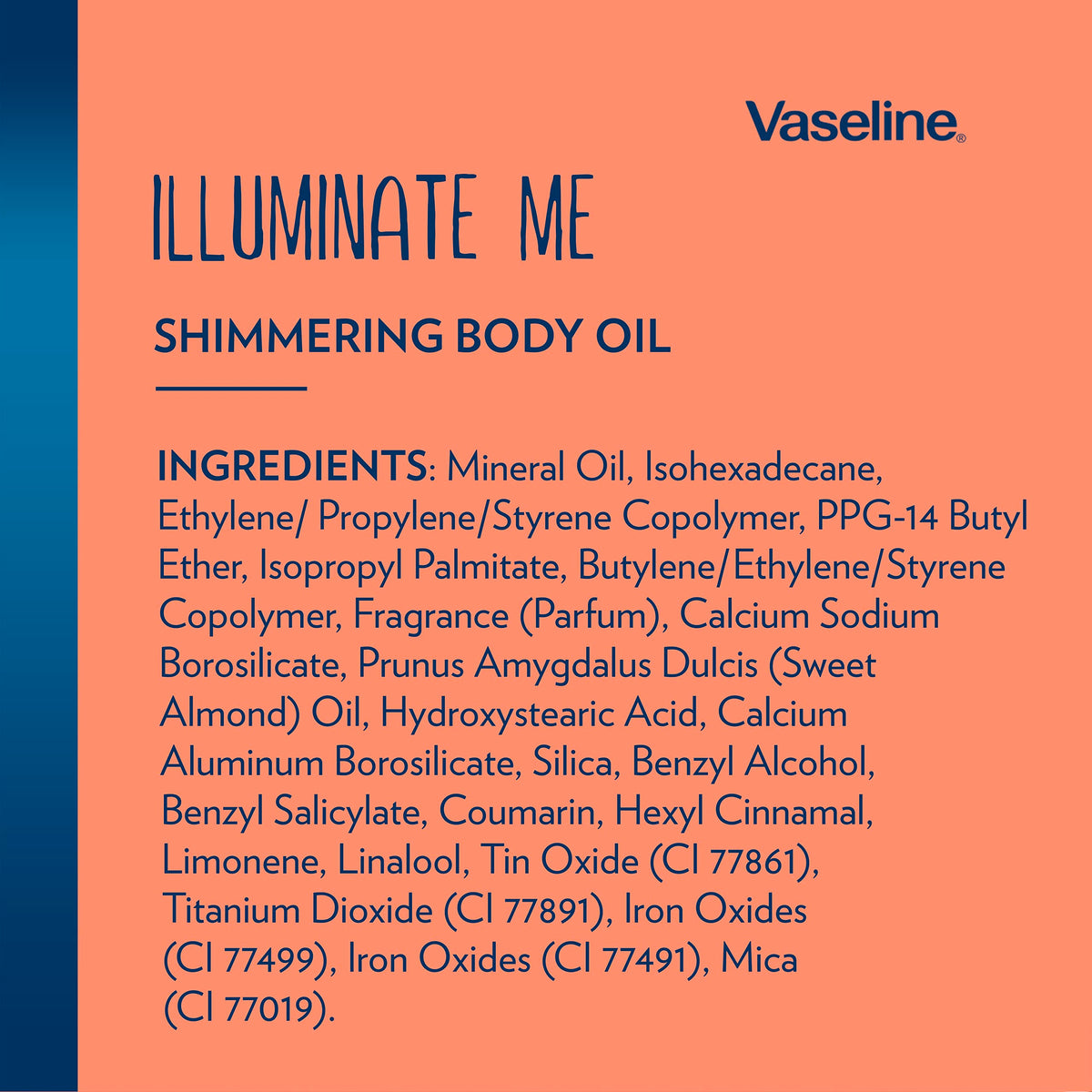 Vaseline Illuminate Me Shimmering Body Oil lifestyle scene