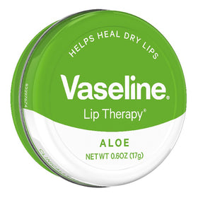 Vaseline Lip Therapy Aloe Vera Lip Balm Tin back view
