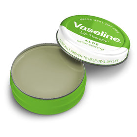 Vaseline Lip Therapy Aloe Vera Lip Balm Tin side view