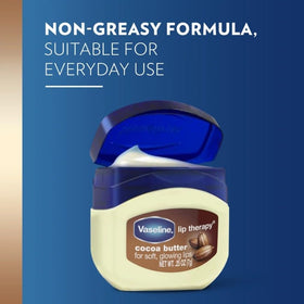Vaseline Lip Therapy Cocoa Butter packaging details