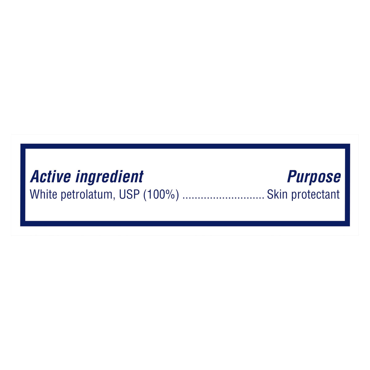 Vaseline Original Healing Jelly packaging with product details