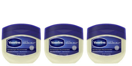 Vaseline Petroleum Jelly 3 Pack 7.5 Ounce front view