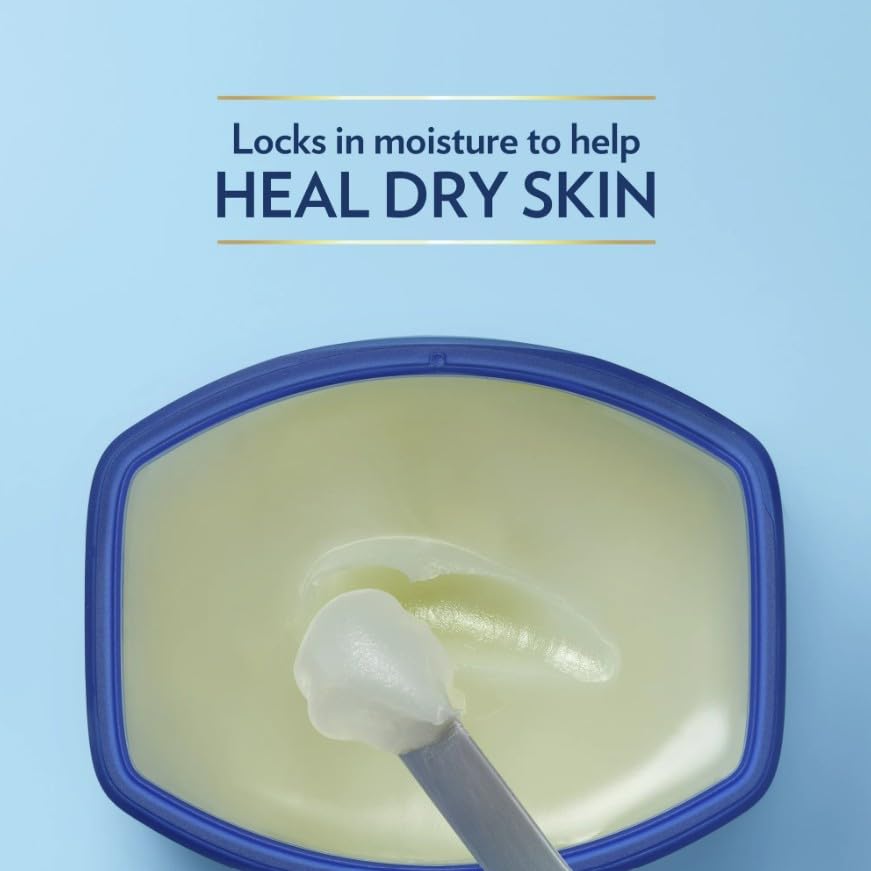 Vaseline Petroleum Jelly 3 Pack on a shelf