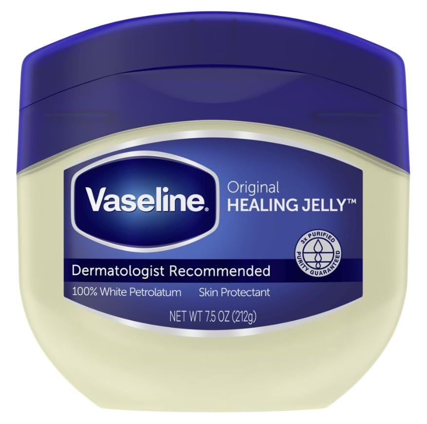 Vaseline Petroleum Jelly 7.5 Ounce jar side view