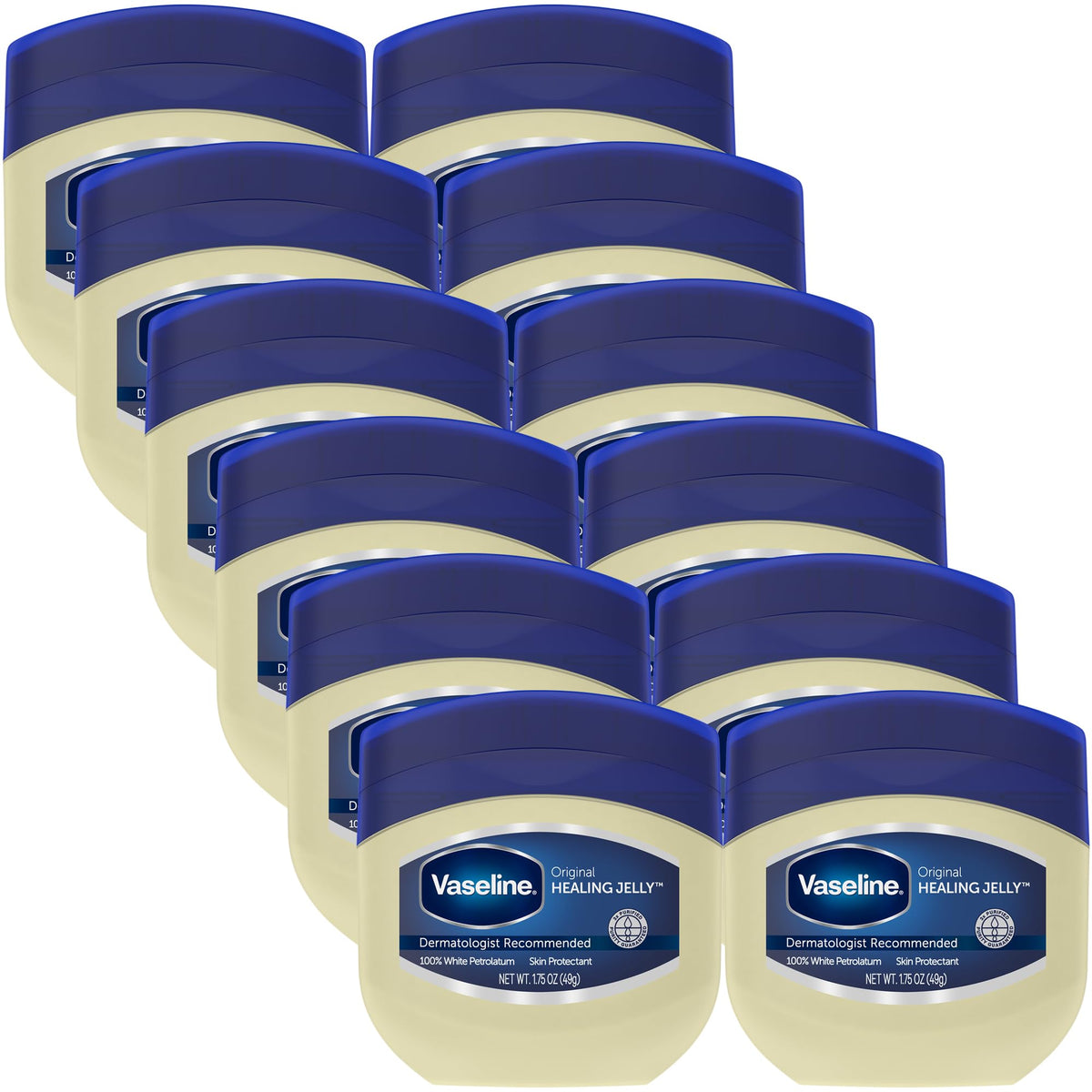 Vaseline Petroleum Jelly Original 1.75 oz front view