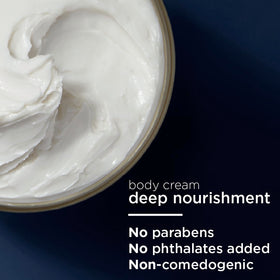 Vaseline Radiant X Deep Nourishment Body Cream 10oz texture close-up