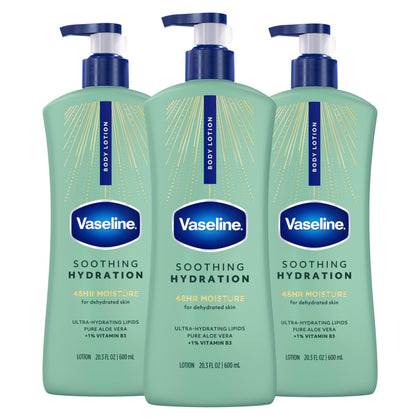 Vaseline Soothing Hydration Body Lotion 20.3oz front view