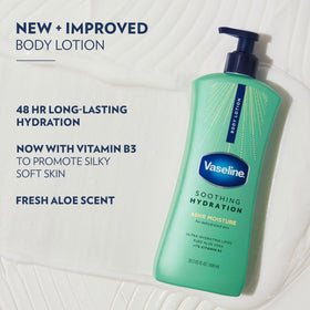 Vaseline Soothing Hydration Body Lotion 20.3oz with Aloe Vera Extract