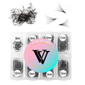 VAVALASH 600 Fans Premade Volume Eyelash Extensions box front view