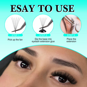 VAVALASH eyelash extensions in various lengths