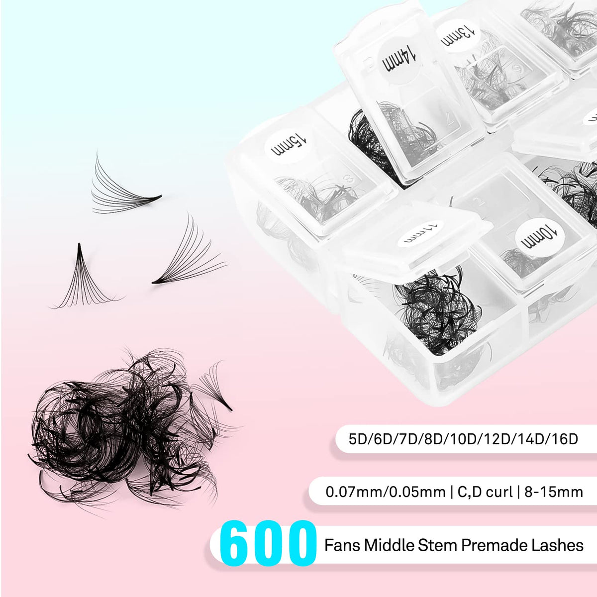 VAVALASH eyelash extensions showing thin base design