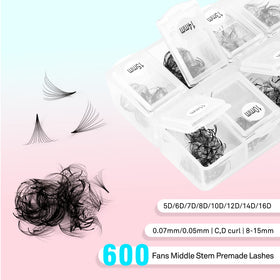 VAVALASH eyelash extensions showing thin base design